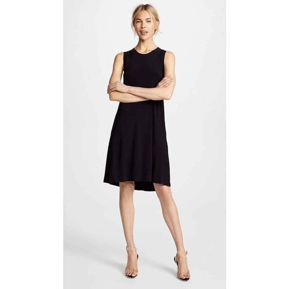 Kamali Kulture‎ Black Bodycon Mini Dress Size XS Cutout Back Keyhole LBD Sexy
